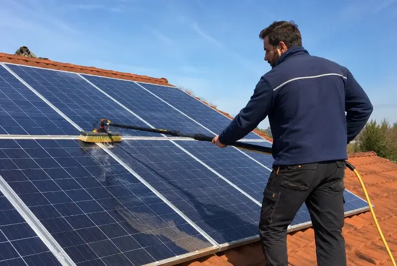 Nettoyage et entretien de panneaux solaires à Jarzé Villages